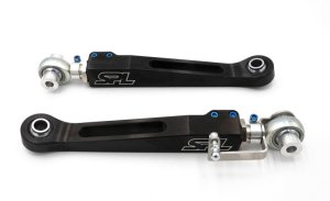 BMW 3 Series Lower Control Arms - Front - SPL Parts - Adjustable - Blue - `12-`27